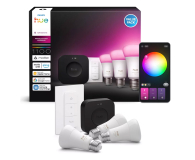 Philips Hue zestaw startowy: 3 inteligentne żarówki White Color Ambiance - 1490241 - zdjęcie 3